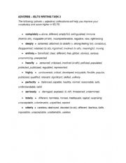 English Worksheet: Advanced Adverbs for Formal Writing
