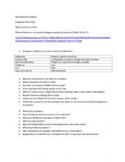 English Worksheet: Listening. A lifestory of a backgammon player