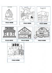 English Worksheet: CITY MAP