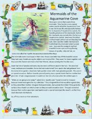The Mermaids of the Aquamarine Cove