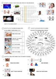 English worksheet: CORONAVIRUS WORKSHEET