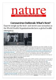 Critical Reading: Coronavirus Outbreak: Whats Next? 