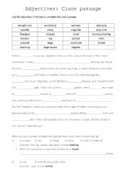 English Worksheet: Chinese cinderella cloze