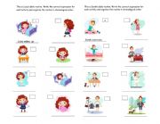 English Worksheet: Daily Routines