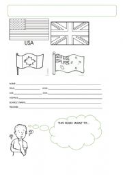 English worksheet: My English Notebook