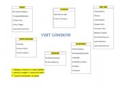 English Worksheet: London city map