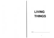 Living Things Book Project