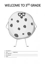English Worksheet: Welcome layout