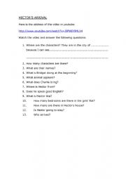 English Worksheet: Worksheet for the TV show Extra