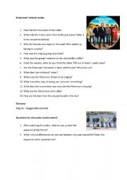 English Worksheet: The Fisherman�s Friends Trailer Worksheet