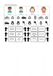 English Worksheet: Have You Got (Toys)