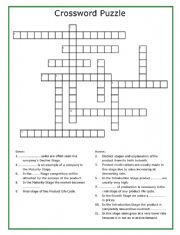 English Worksheet: Product Life Cycle