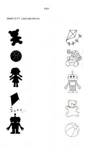 English Worksheet: TOYS