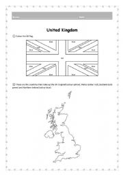 English Worksheet: The UK