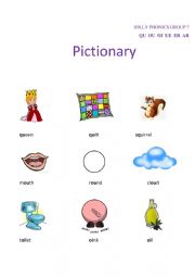 Jolly Phonics 7 sounds group pictionary