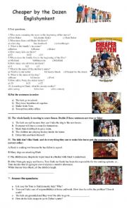 English Worksheet: The Curious Case of Benjamin Button worksheet