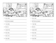 English Worksheet: There is / There are