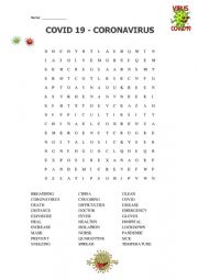 covid 19 - coronavirus  crossword