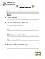 My Evaluation