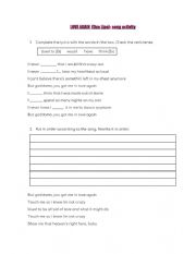 English Worksheet: Love Again - Song Activity - Dua Lipa
