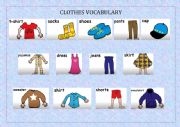 English Worksheet: Clothes vocabulary about the song: Clothing Song For Kids | Learn 15 Words | Learn English Kids ...