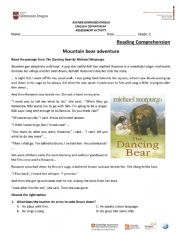 Dancing bear story