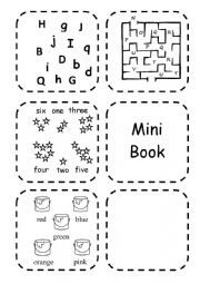 AEIOU Reading Mini Book for Kids