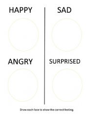 English Worksheet: Feeling Worksheet