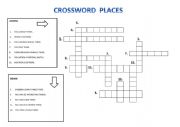 CROSSWORD PLACES