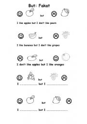 English Worksheet: FRUITS