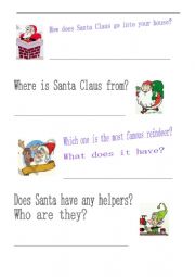 English Worksheet: 8 quizzes about Christmas