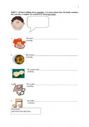 English Worksheet: Past simple practice