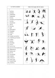 English Worksheet: Olympic Games