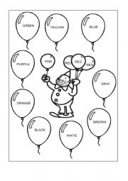 English worksheets: Coloring