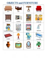 Furniture and objects