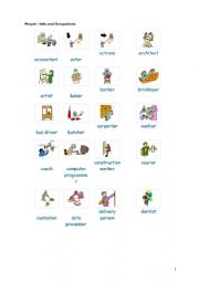 English Worksheet: a kind of picture book