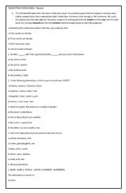 English Worksheet: Nouns