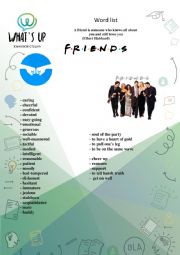 English Worksheet: Word list for Speaking Club 