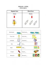 Singular - Plural  Form 