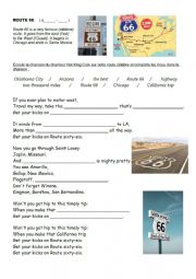 Nat King Cole - Route 66 - Complete the lyrics