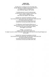 English Worksheet: LEMON TREE