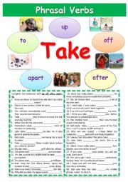 Phrasal Verbs with Take