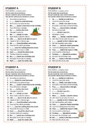 Past Simple - irregular verbs III - pair work