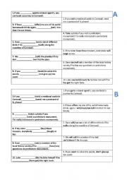 English Worksheet: if-sentences type 1
