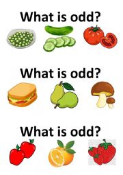 Food. The Odd Word.