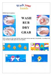 Wash Your Hands - Baby Shark