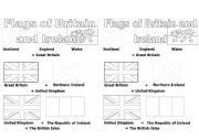English Worksheet: Flags