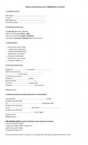 English Worksheet: Playing God (by Paramore)