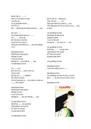 English Worksheet: Spending My Time by Roxette