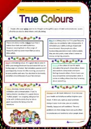 TRUE COLOURS